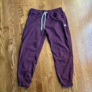 Vuori Joggers- maroon